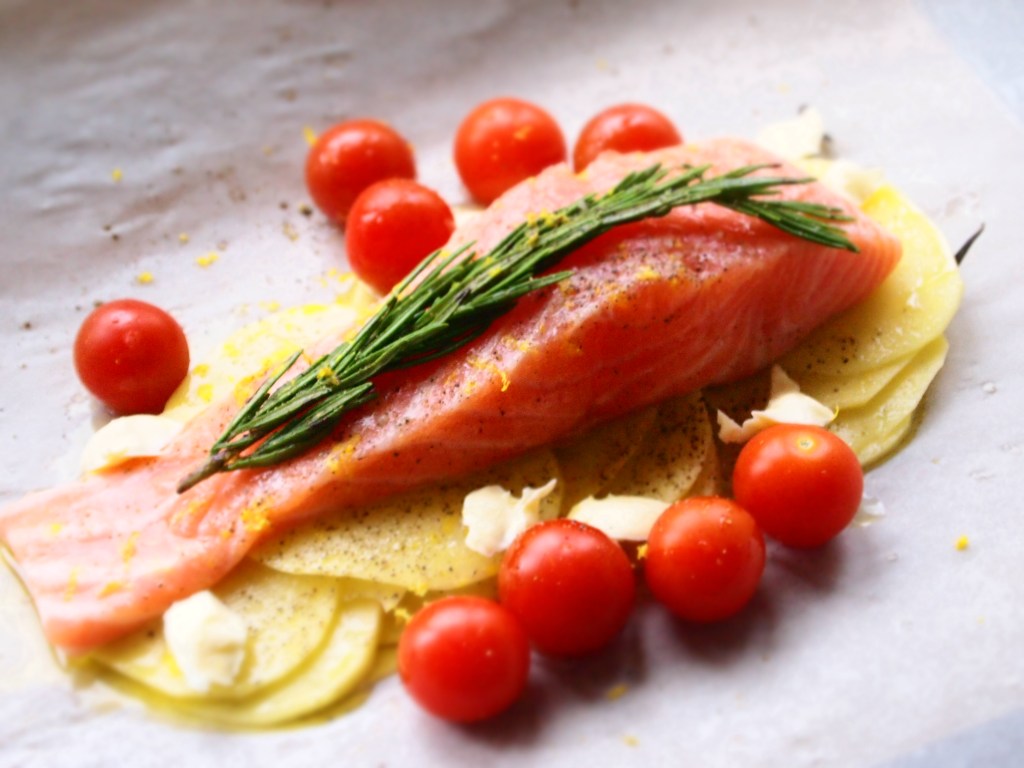 Salmon “En Papillote”