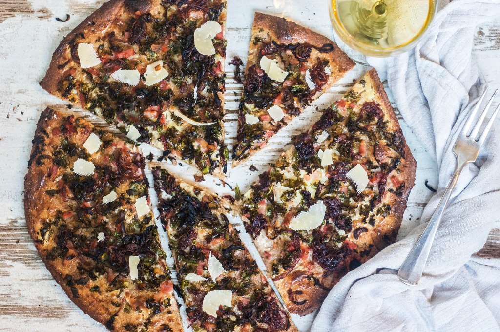 Kale & Bacon&nbsp;Pizza